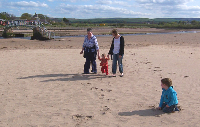 Belhaven beach Belhaven beach