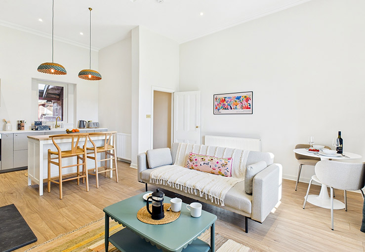 Open plan sitting/dining room/kitchen Open plan sitting/dining room/kitchen