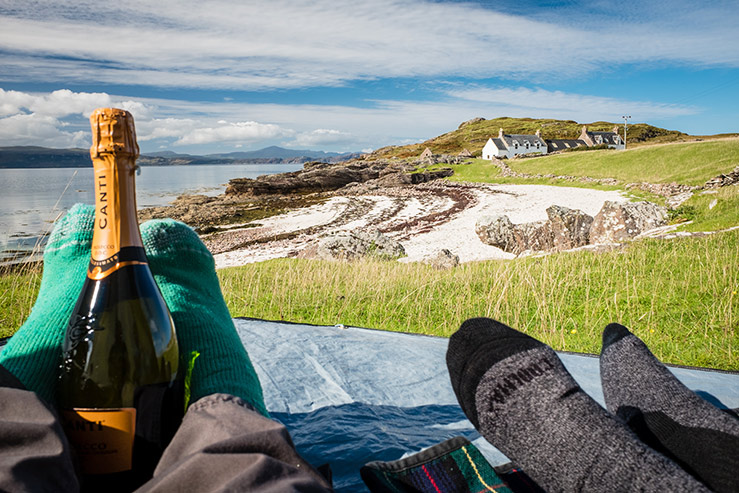 Applecross picnic Applecross picnic