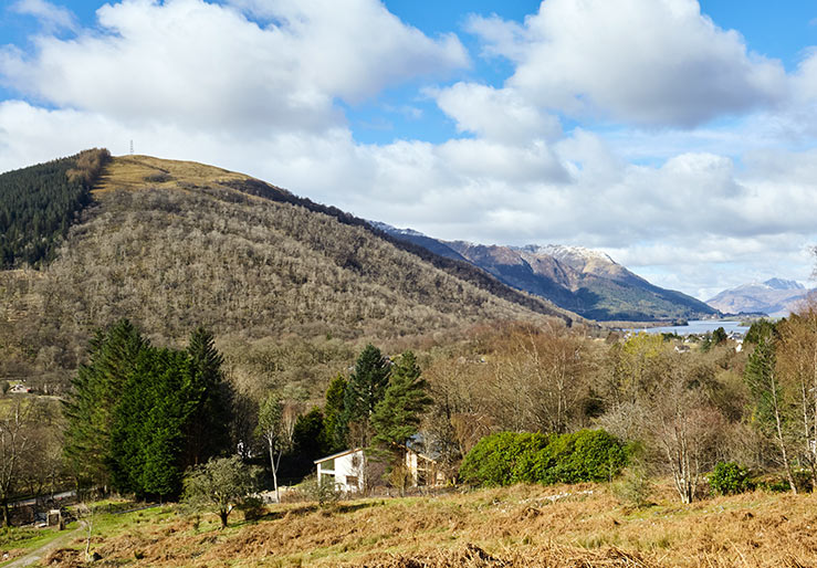 View over Am Bothan View over Am Bothan