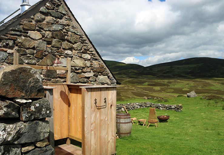 Outside shower Outside shower