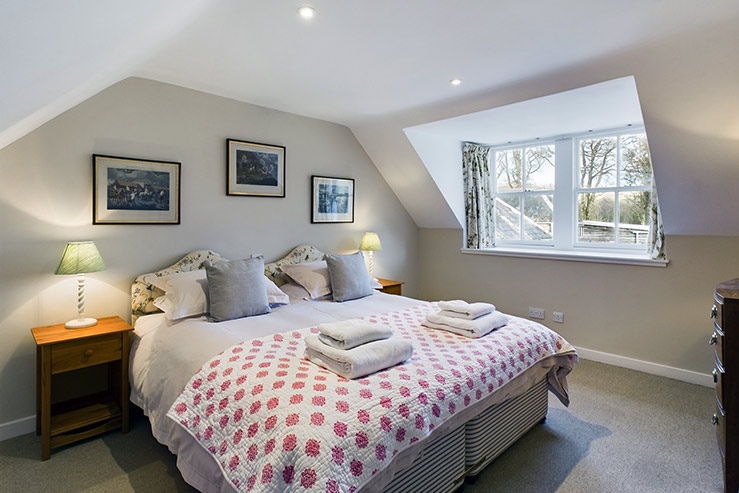 Upstairs double or twin bedroom Upstairs double or twin bedroom