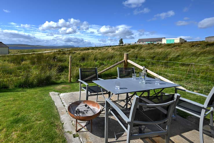 Patio seating area Patio seating area