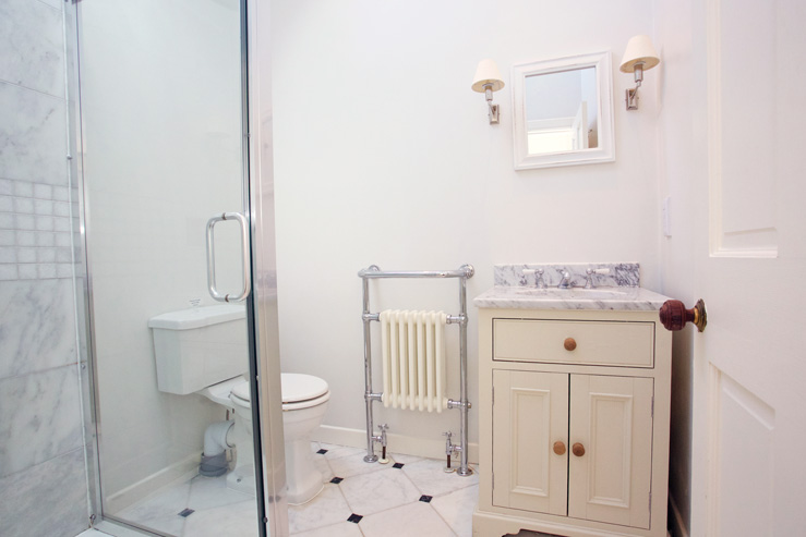 Upstairs shower room Upstairs shower room