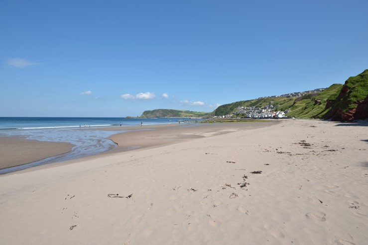 Gamrie Beach, Gardenstown Gamrie Beach, Gardenstown