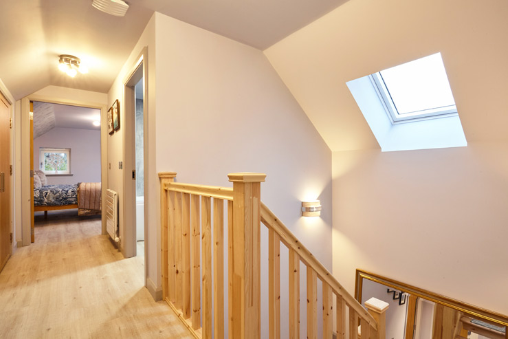 Upstairs landing Upstairs landing