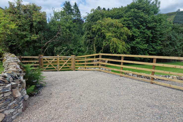 Offroad parking area Offroad parking area