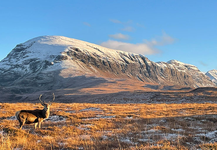 View towards Quinag View towards Quinag