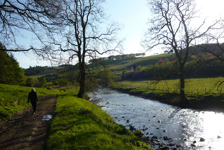 Nearby riverside walks
