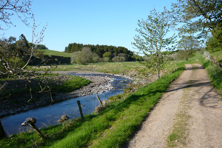 Nearby riverside walks
