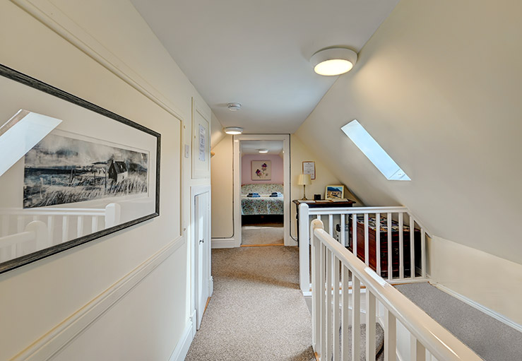 Upstairs landing Upstairs landing