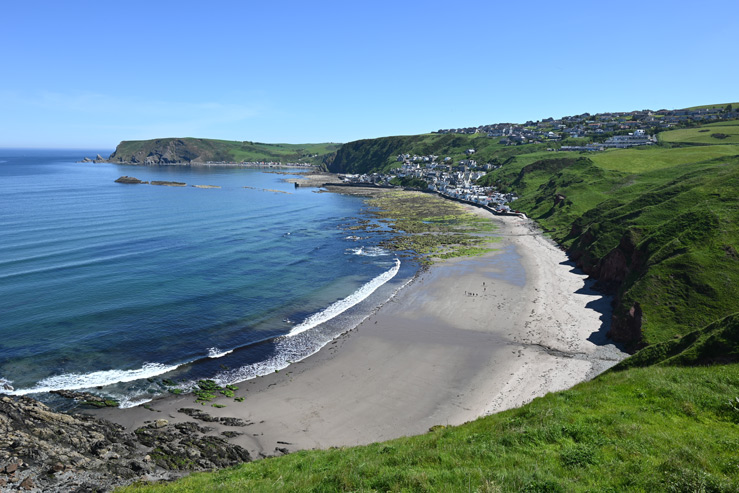 Gamrie Beach Gamrie Beach